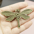 Zinc Alloy Dragonfly Keychain Simple Bag Charm Gift view 3
