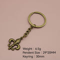 Zinc Alloy Ship Wheel Keychain Nautical Bag Charm Gift view 2