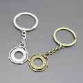 Zinc Alloy Life Buoy Keychain Beach Bag Charm view 3