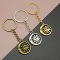 Zinc Alloy Moon Sun Keychain Celestial Bag Charm Gift view 1