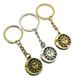 Zinc Alloy Moon Sun Keychain Celestial Bag Charm Gift view 5