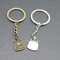 Metal Cake Keychain Bag Charm for Keys and Gifts view 4