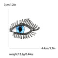 Alloy Evil Eye Brooch Pin For Casual Women's Clothing view 4