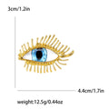 Alloy Evil Eye Brooch Pin For Casual Women's Clothing view 6