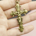 Metal Cross Keychain Bag Charm Gift view 3