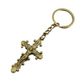 Metal Cross Keychain Bag Charm Gift view 5