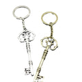 Metal Vintage Unlocking Key Keychain Bag Charm Gift Key Ring view 5