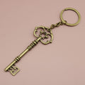 Metal Vintage Unlocking Key Keychain Bag Charm Gift Key Ring view 6