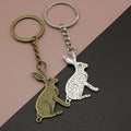 Zinc Alloy Simple Rabbit Keychain Bag Charm Gift view 1