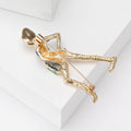 Alloy Women's Brooch Pin With Minimalist Fashion Design For Party Apparel view 3
