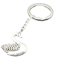 Zinc Alloy Simple Swan Keychain Bag Charm Gift view 5