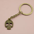 Metal Skull Keychain Bag Charm Gift view 6