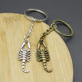 Zinc Alloy Minimalist Scorpion Keychain Bag Charm Gift view 4