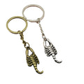 Zinc Alloy Minimalist Scorpion Keychain Bag Charm Gift view 5