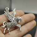 Zinc Alloy Minimalist Pegasus Keychain Bag Charm Gift view 3