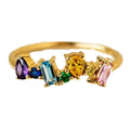 Delicate Zircon Geometric Ring For Women, Fashion Luxury Temperament Index Finger Statement Jewelry view 5