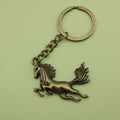 Metal Horse Keychain Bag Charm – Antique Copper view 6