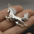 Metal Horse Keychain Bag Charm – Antique Copper view 4