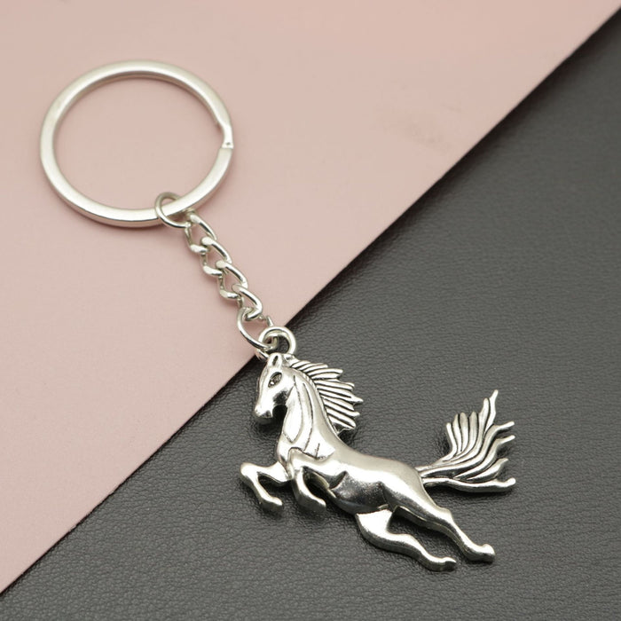 Metal Horse Keychain Bag Charm – Antique Copper