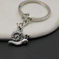 Zinc Alloy Snail Keychain For Bag Charm Gift view 4