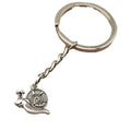 Zinc Alloy Snail Keychain For Bag Charm Gift view 5