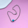 Bohemian Geometric Round Anklet Set With Figure Eight Hollow Rope Splice Three Piece Foot Chain Bracelet view 3