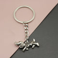 Alloy Dog Keychain Bag Charm view 1
