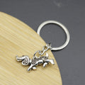 Alloy Dog Keychain Bag Charm view 4