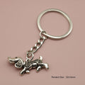 Alloy Dog Keychain Bag Charm view 2