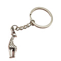Metal Simple Giraffe Shape Keychain Bag Charm view 5