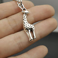 Metal Simple Giraffe Shape Keychain Bag Charm view 3