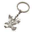 Zinc Alloy Minimalist Eagle Keychain For Car Key Ring view 5