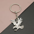 Zinc Alloy Minimalist Eagle Keychain For Car Key Ring view 1