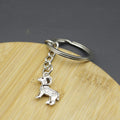 Metal Minimalist Sheep Keychain Cute Bag Charm Gift view 4