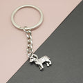 Metal Minimalist Sheep Keychain Cute Bag Charm Gift view 1