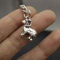 Metal Minimalist Sheep Keychain Cute Bag Charm Gift view 3