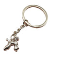 Zinc Alloy Simple Poodle Dog Keychain Bag Charm Gift view 5