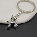 Zinc Alloy Simple Poodle Dog Keychain Bag Charm Gift view 4