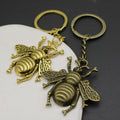 Metal Bee Keychain Bag Charm view 4
