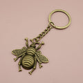 Metal Bee Keychain Bag Charm view 6