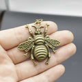 Metal Bee Keychain Bag Charm view 3