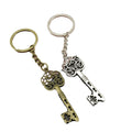 Metal Hollow Floral Keychain Key Ring Bag Charm Gift view 5