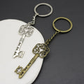 Metal Hollow Floral Keychain Key Ring Bag Charm Gift view 4