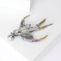 Alloy Rhinestone Swallow Brooch Pin For Daily Party Outfits view 3