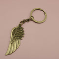 Zinc Alloy Feather Wing Keychain Minimalist Bag Charm Gift view 6