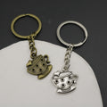 Metal Simple Cup Shape Keychain Gift Key Ring view 4