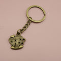 Metal Simple Cup Shape Keychain Gift Key Ring view 6