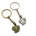 Metal Simple Cup Shape Keychain Gift Key Ring view 5