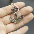 Metal Anchor Keychain Bag Charm (3465) view 4