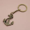 Metal Anchor Keychain Bag Charm (3465) view 6